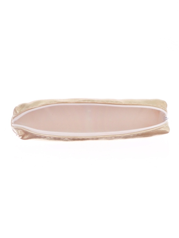 Пенал школьный на молнии Стиль  Бежевый