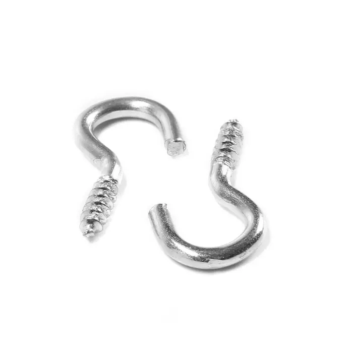 Шуруп-полукольцо ТУНДРА, для дерева, оцинкованный, 2x20 мм, 8 шт