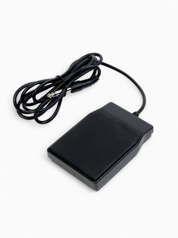 Педаль сустейна Music Life SP20 для цифрового пианино, черная, 10 х 7,5 см