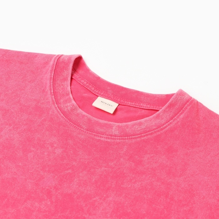 Футболка женская MINAKU, цв.розовый, р-р 50-52 Футболка женская MINAKU, цв.розовый, р-р 50-52