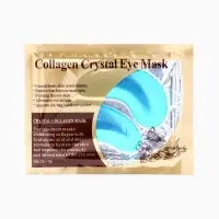 Патчи гидрогелевые для глаз Collagen Crystal, синие