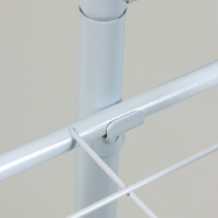 Подставка для цветов Greengo, 5 полок, 44 &times; 22 &times; 95 см, напольная, металл, белая