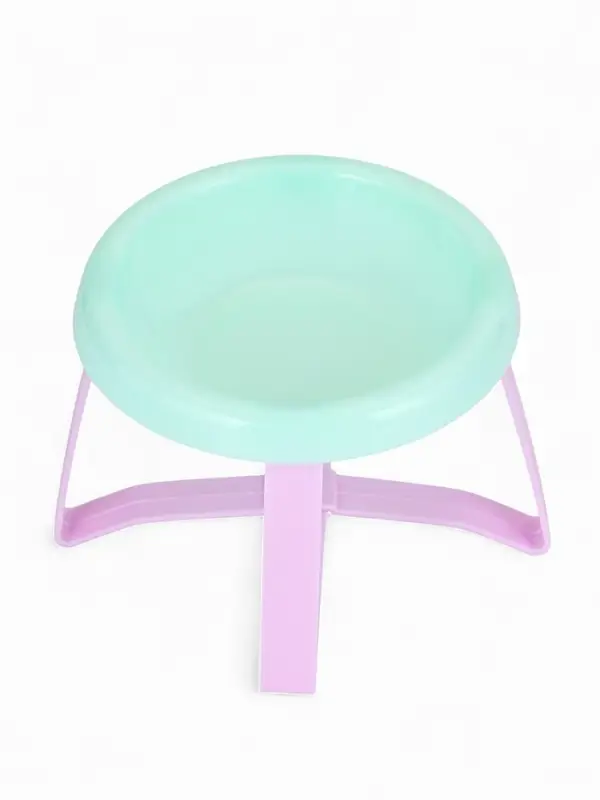 Миска пластиковая подставке