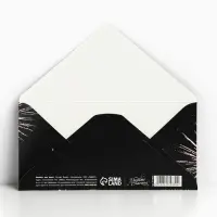 Конверт для денег &laquo;С Новым Годом!&raquo; глиттер, 16.5&times;8 см