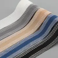 Лента для подгибания швов, термоклеевая, 25 мм, 100 см, чёрная