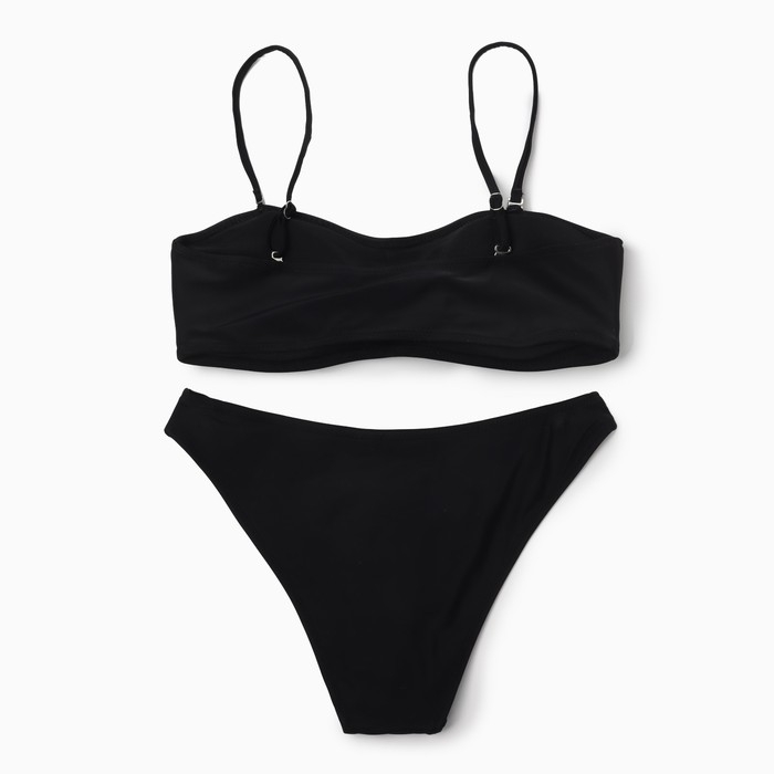 Купальный костюм раздельный с сеткой MINAKU цвет чёрный, размер 42 Купальный костюм раздельный с сеткой MINAKU цвет чёрный, размер 42