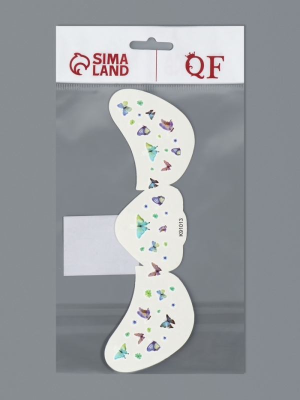 Татуировка для лица и тела &laquo;Веснушки. Бабочки&raquo;, 1 шт., зелёный