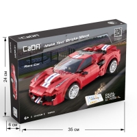 Конструктор радиоуправляемый &laquo;Спорткар&raquo;, 306 деталей