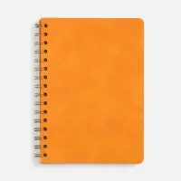 Ежедневник Spiral, недатированный, оранжевый