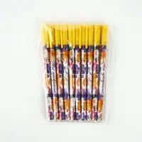 Ручка пластик пиши-стирай с колпачком "Ты прекрасна", синяя паста, гелевая 0,5 мм