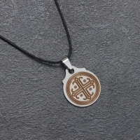 Амулет &laquo;Тенгри&raquo;, мед.сталь