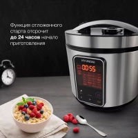 Мультиварка HYMC-2400 5л 900Вт серебристый