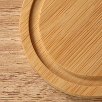 Подставка для кружки 9 см, бамбук