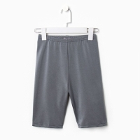 Велосипедки для девочки MINAKU, цвет серый, рост 158 см