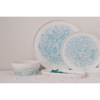 Тарелка фарфоровая десертная Magistro &laquo;Лунный океан&raquo;, d=22 см