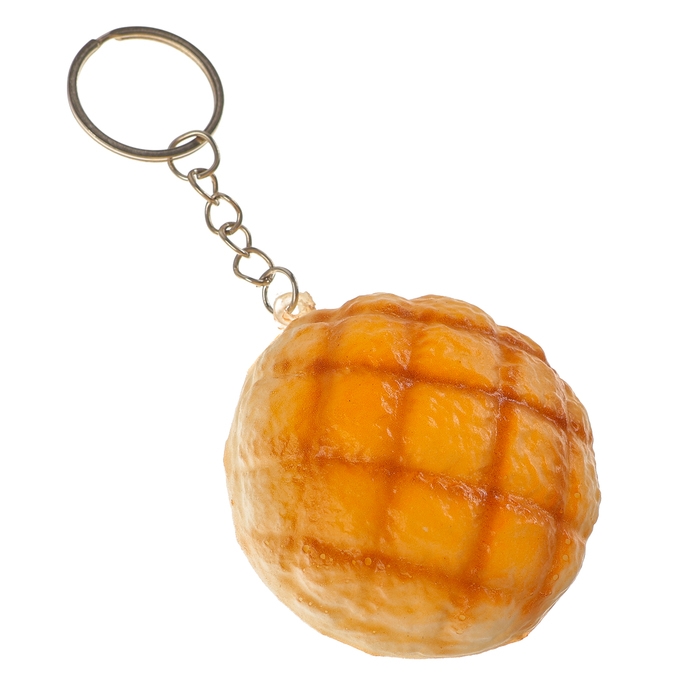 Мялка-сквиш &laquo;Булочка&raquo;, на брелоке, цвет МИКС