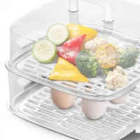 Пароварка электрическая с таймером КТ-6467 - 1000 Вт