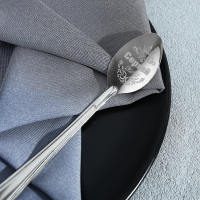 Ложка чайная с гравировкой с 23 Февраля &laquo;Сергей&raquo;, 3 х 14 см.