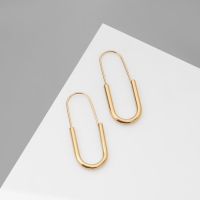 Серьги металл &laquo;Богема&raquo; булавки, цвет золото