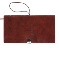 Еженедельник датир 2025г 175х95мм мягк обл иск кож 64л ESCALADA, бл тис, бл 70 г/м&sup2;,кор-ый