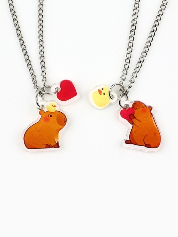 Подвески-неразлучники "Капибары" 11 х 14 см