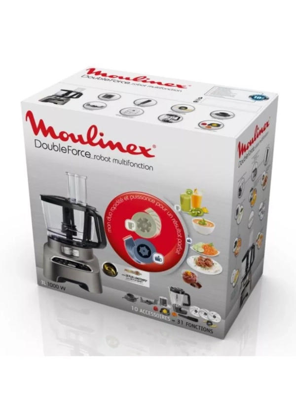 Кухонный комбайн Double Force FP827E10, 1000 Вт