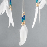 Ловец снов от сглаза "Назар" с перьями 30х60 см Ловец снов от сглаза "Назар" с перьями 30х60 см