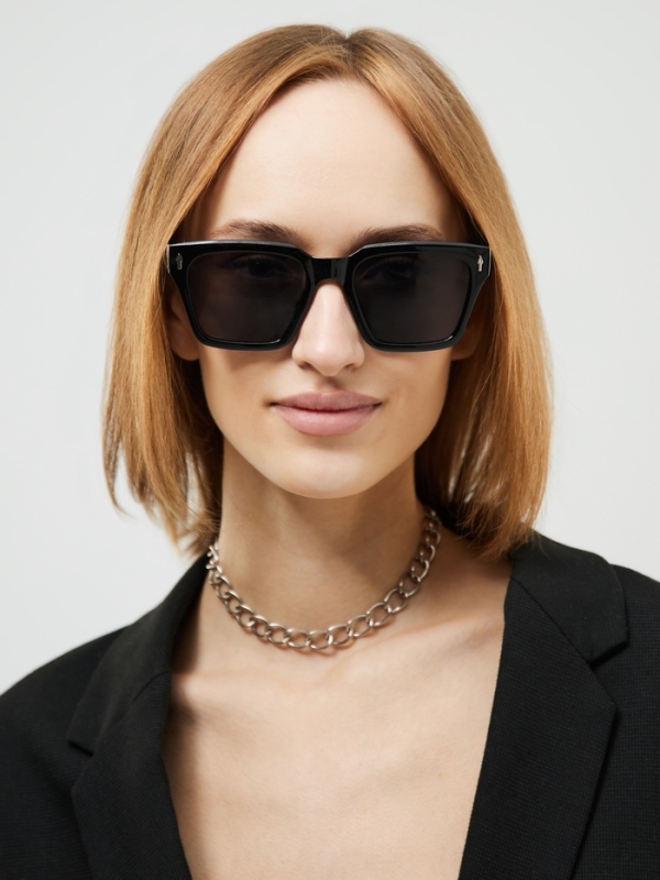 Очки солнцезащитные мужские, uv 400, ширина 14.5 см, дужка 14 см, линза 6.4 х 5 см