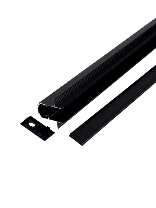 Шинопровод трековый магнитный &laquo;Broad&raquo;, однофазный, скрытый монтаж, 2 м, чёрный