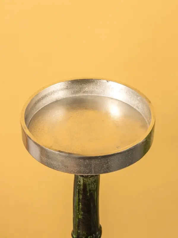 Подсвечник "Жонглёр" алюминий 16х16х62 см