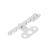 Ограничитель открывания для окна ТУНДРА, металлическая гребенка, 5-ти позиционная, 5 шт