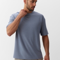 Футболка мужская  MINAKU REGULAR: цвет голубой, размер 46