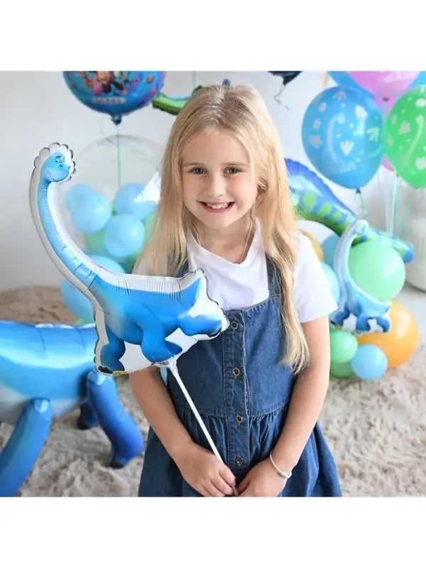 Воздушный шар фольгированный 21" &laquo;Доктор динозавров. Бронхи&raquo;, 5 шт.