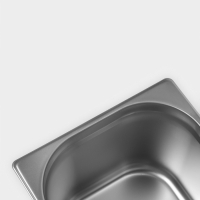 Гастроемкость 1/2x200 мм, 325x265x200мм, толщина 0,8 мм Гастроемкость 1/2x200 мм, 325x265x200мм, толщина 0,8 мм