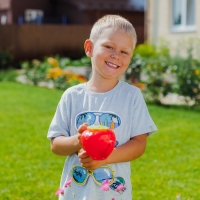 Лейка детская, 0.55 л, без рассеивателя, &laquo;Клубника&raquo;