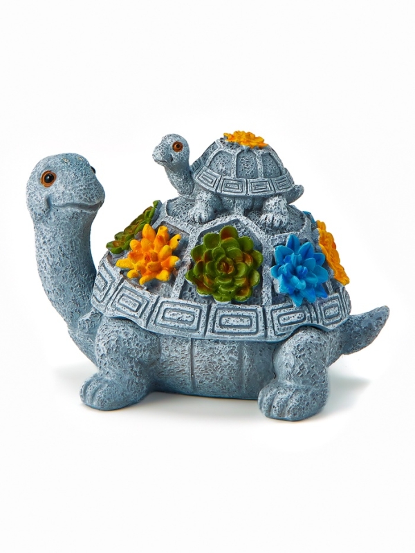 Фигурка полистоун TAKE IT EASY «Две черепашки», серый камень, 14×11×9.8 см Фигурка полистоун TAKE IT EASY «Две черепашки», серый камень, 14×11×9.8 см