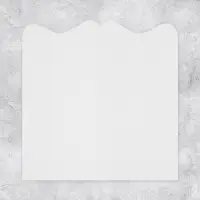 Конверт для денег &laquo;Настоящие цветы&raquo; фигурный, 17.5 х 8 см