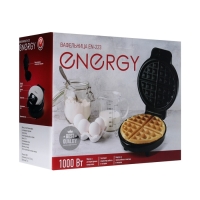 Вафельница электрическая ENERGY EN-223, 1000 Вт, венские вафли, антипригарное покрытие Вафельница электрическая ENERGY EN-223, 1000 Вт, венские вафли, антипригарное покрытие