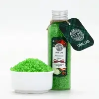 URAL LAB Жемчуг для ванны во флаконе, 85 г, аромат яблочный пунш, URAL LAB