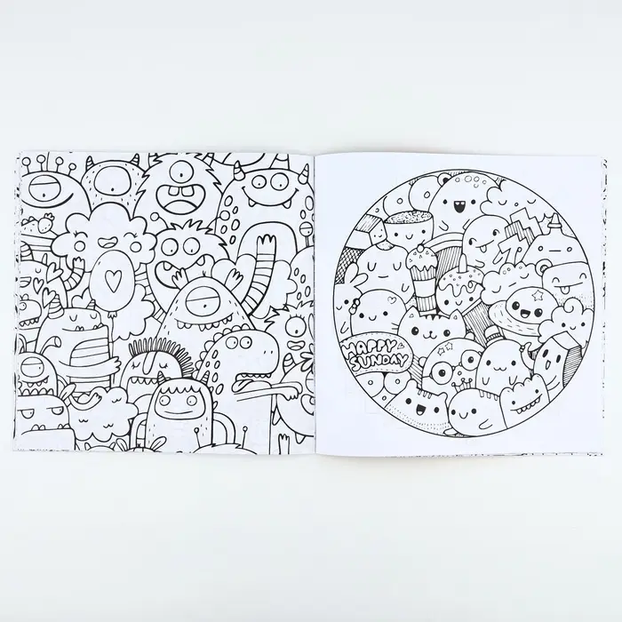 Раскраска-антистресс "Паттерн", 96 стр. 25х25 см.