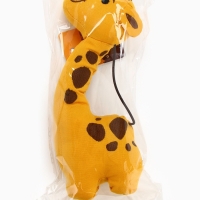 Игрушка для собак с пищалкой «Жирафик» из текстиля, 12*25 см Игрушка для собак с пищалкой «Жирафик» из текстиля, 12*25 см