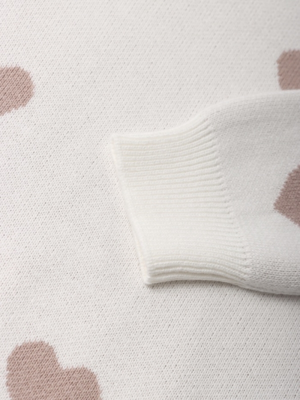 Джемпер детский KAFTAN Love р.30 (98-104 см), бежевый