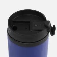 Термостакан Canella, синий матовый