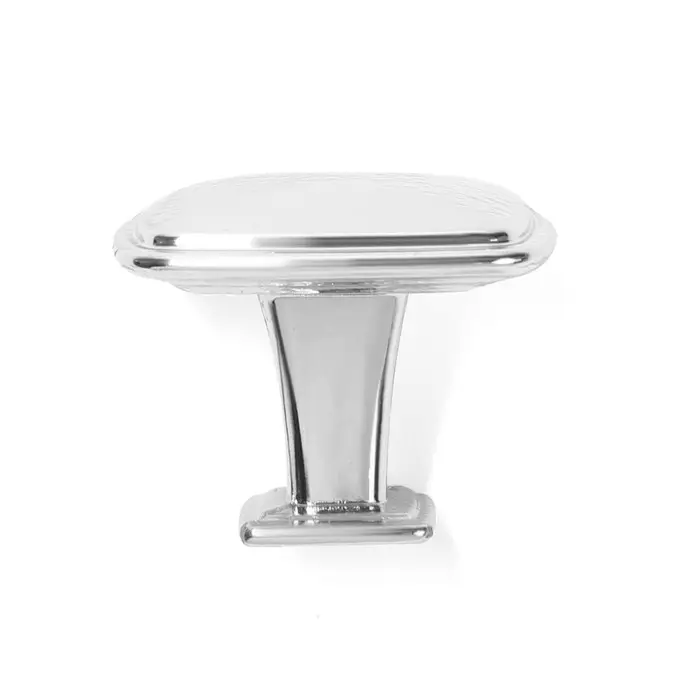 Ручка-кнопка ТУНДРА РК112CP (MK112CP), хром