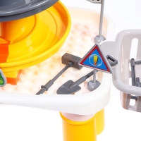 Интерактивный набор-парковка &laquo;Приключения на стройке&raquo;, 4 машинки в наборе, подвижные элементы, аксессуары