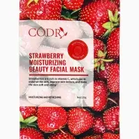 Тканевая маска для лица с клубникой, увлажняющая