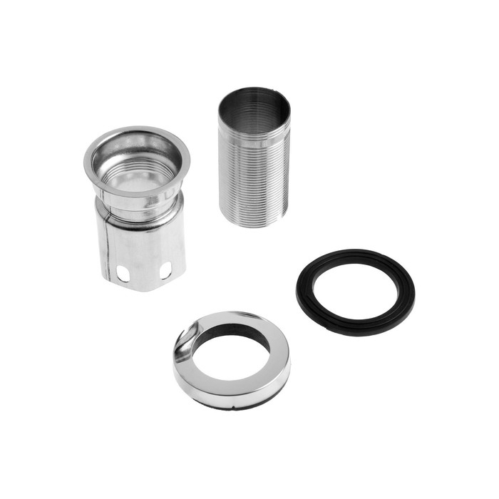 Смеситель для кухни ZEIN Z2388, картридж керамика 40 мм, нержавеющая сталь, камень-черный