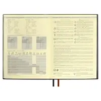 Ежедневник Avila, недатированный, черный