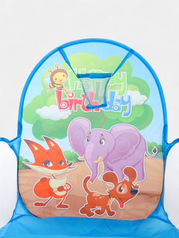 Палатка детская игровая - сухой бассейн для шариков &laquo;Зверята&raquo; без шаров