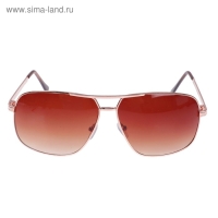 Очки солнцезащитные OneSun, UV 380, линза 4.5&times;6 см, дужка 12.5 см, ширина 14 см, микс